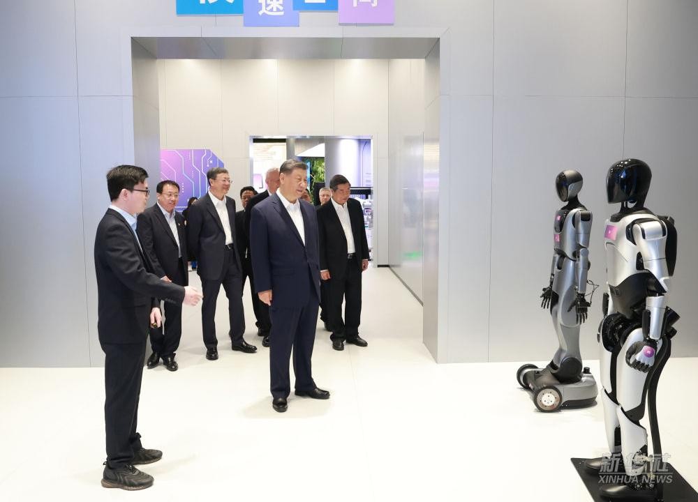 习近平总书记到上海调研，XKTY.COM星空·（中国）代表具身智能行业汇报进展